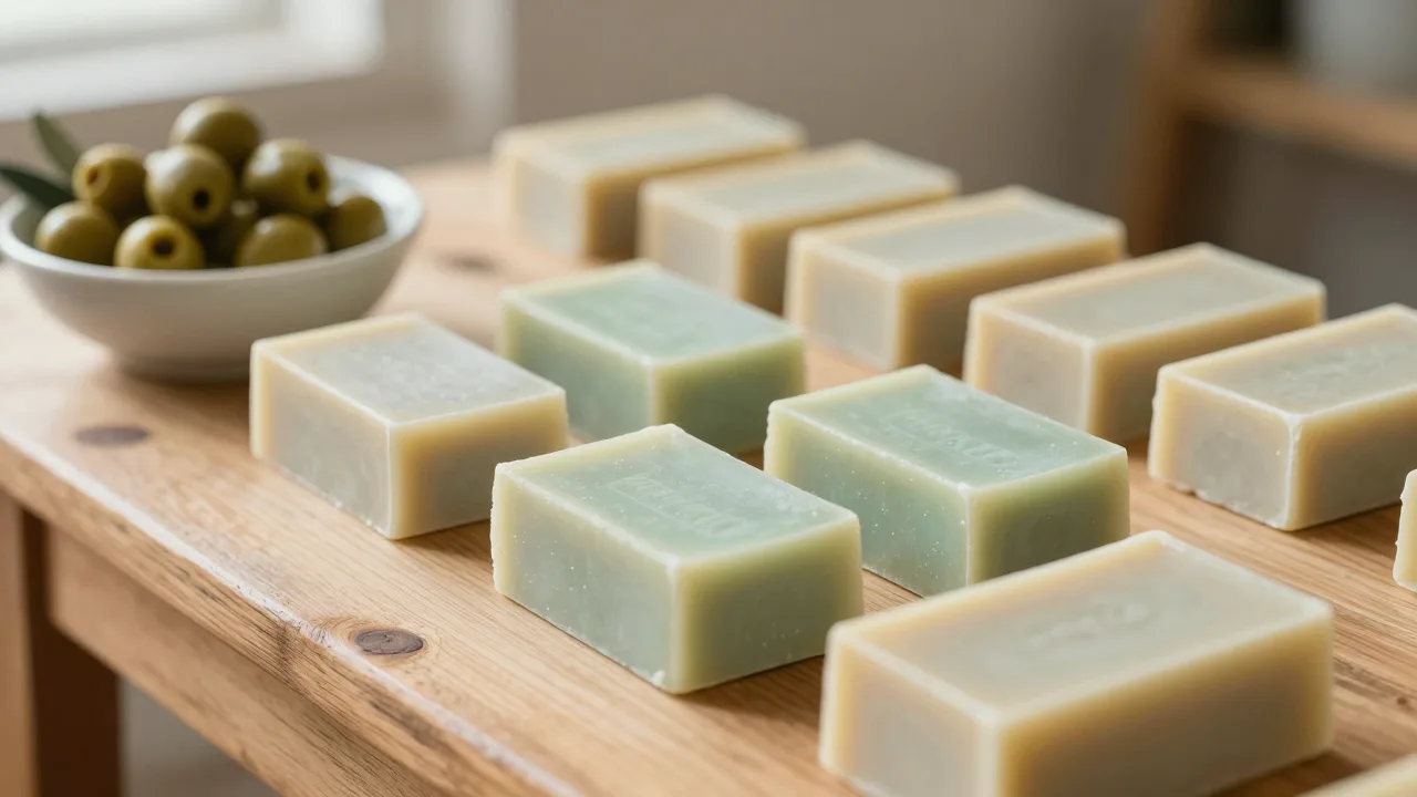 Made from the island's olive oil